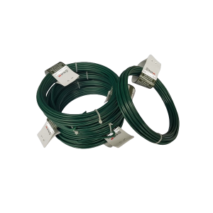 Arame galvanizado (200g) PVC verde 12 BWG (2,76-3,80mm) c/5un